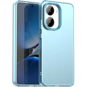 Coque arrière Phonesta HardFrost pour Xiaomi Poco X7 Pro - Bleu mat