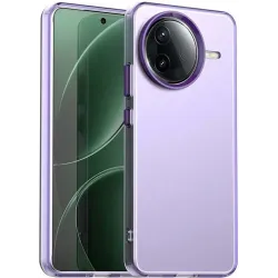 Coque arrière Phonesta HardFrost pour Xiaomi Poco F7 Pro - Violet mat