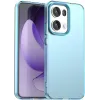 Coque arrière Phonesta HardFrost pour Oppo Reno13 Pro - Bleu mat