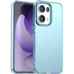 Coque arrière Phonesta HardFrost pour Oppo Reno13 Pro - Bleu mat