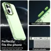 Coque arrière Phonesta HardFrost pour Oppo Reno13 Pro - Vert mat 3