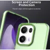 Coque arrière Phonesta HardFrost pour Oppo Reno13 Pro - Vert mat 7