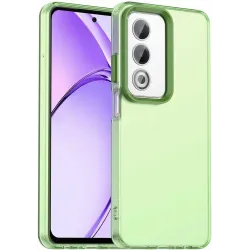 Coque arrière Phonesta HardFrost pour Oppo A80 - Vert mat