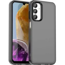 Coque arrière Phonesta HardFrost pour Samsung Galaxy M15 - Noir mat