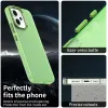 Coque arrière Phonesta HardFrost pour Oppo Reno14 - Vert mat 2