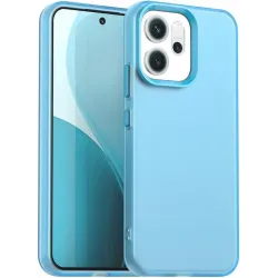Coque arrière Phonesta HardFrost pour Oppo Reno14 F/FS - Bleu mat
