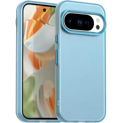 Coque arrière Phonesta HardFrost pour Google Pixel 10 Pro XL - Bleu mat