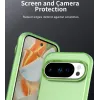 Coque arrière Phonesta HardFrost pour Google Pixel 10 Pro XL - Vert mat 7