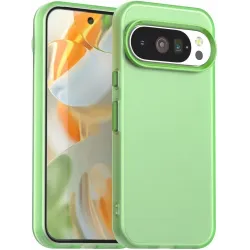 Coque arrière Phonesta HardFrost pour Google Pixel 10 / 10 Pro - Vert mat