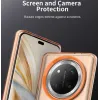 Coque arrière Phonesta HardFrost pour HONOR Magic7 Lite - Orange mat 7
