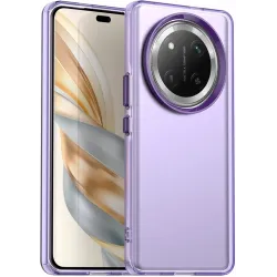 Coque arrière Phonesta HardFrost pour HONOR Magic7 Lite - Violet mat