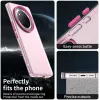 Coque arrière Phonesta HardFrost pour HONOR Magic7 Lite - Rose mat 3