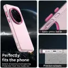 Coque arrière Phonesta HardFrost pour HONOR Magic7 Pro - Rose mat 3