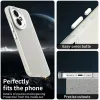 Coque arrière Phonesta HardFrost pour HONOR 400 - Blanc mat 3