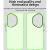 Coque arrière Phonesta HardFrost pour HONOR 400 Pro - Vert mat 4