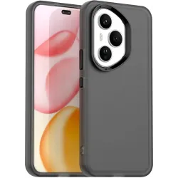 Coque arrière Phonesta HardFrost pour HONOR 400 Pro - Noir mat