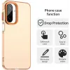 Coque arrière Phonesta HardFrost pour Samsung Galaxy A17/A26 - Orange mat 2