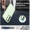 Coque arrière Phonesta HardFrost pour Samsung Galaxy S25 FE - Vert mat 1