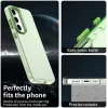 Coque arrière Phonesta HardFrost pour Samsung Galaxy S25 FE - Vert mat 2