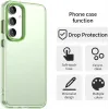 Coque arrière Phonesta HardFrost pour Samsung Galaxy S25 FE - Vert mat 3