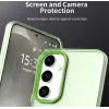 Coque arrière Phonesta HardFrost pour Samsung Galaxy S25 FE - Vert mat 6