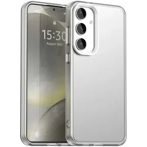 Coque arrière Phonesta HardFrost pour Samsung Galaxy S25 FE - Blanc mat