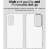 Coque arrière Phonesta HardFrost pour Samsung Galaxy S25 FE - Blanc mat 6