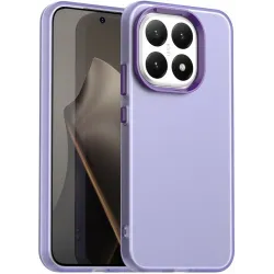 Coque arrière Phonesta HardFrost pour Xiaomi 15T - Violet mat