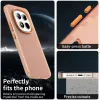 Coque arrière Phonesta HardFrost pour Xiaomi Redmi Note 15 Pro 5G - Orange mat 1