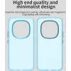 Coque arrière Phonesta HardFrost pour Xiaomi Redmi Note 15 Pro Plus / Xiaomi Poco M8 Pro - Bleu mat 2