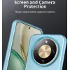 Coque arrière Phonesta HardFrost pour HONOR Magic8 Lite - Bleu mat 5