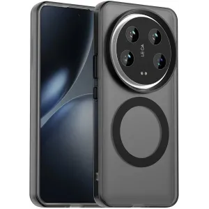 Coque arrière Phonesta HardFrost avec MagSafe pour Xiaomi 14 Ultra - Noir mat