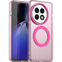 Coque arrière Phonesta HardFrost avec MagSafe pour OnePlus 13 - Rose mat