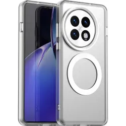 Coque arrière Phonesta HardFrost avec MagSafe pour OnePlus 13 - Blanc mat