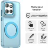 Coque arrière Phonesta HardFrost avec MagSafe pour Motorola Edge 60 Neo/Edge 50 Neo / ThinkPhone 25 - Bleu mat 4