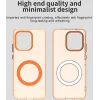 Coque arrière Phonesta HardFrost avec MagSafe pour Motorola Edge 60 Neo/Edge 50 Neo / ThinkPhone 25 - Orange mat 7
