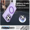 Coque arrière Phonesta HardFrost avec MagSafe pour Motorola Edge 60 Neo/Edge 50 Neo / ThinkPhone 25 - Violet mat 2