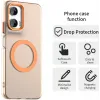 Coque arrière Phonesta HardFrost avec MagSafe pour Motorola Moto G35 - Orange mat 2