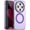 Coque arrière Phonesta HardFrost avec MagSafe pour Oppo Find X8 Pro - Violet mat