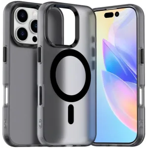 Coque arrière Phonesta HardFrost avec MagSafe pour Apple iPhone 16 Pro Max - Noir mat