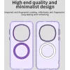 Coque arrière Phonesta HardFrost avec MagSafe pour HONOR Magic7 Pro - Violet mat 6