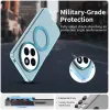 Coque arrière Phonesta HardFrost avec MagSafe pour Xiaomi Redmi 14C / Xiaomi Poco C75 - Bleu mat 1