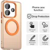 Coque arrière Phonesta HardFrost avec MagSafe pour Xiaomi Redmi Note 14 5G - Orange mat 2