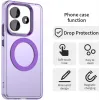 Coque arrière Phonesta HardFrost avec MagSafe pour Xiaomi Redmi Note 14 5G - Violet mat 2