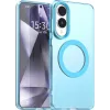 Coque arrière Phonesta HardFrost avec MagSafe pour Samsung Galaxy S25 Edge - Bleu mat 0