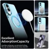 Coque arrière Phonesta HardFrost avec MagSafe pour Samsung Galaxy S25 Edge - Bleu mat 3