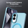 Coque arrière Phonesta HardFrost avec MagSafe pour Samsung Galaxy S25 Edge - Bleu mat 6