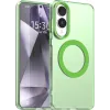 Coque arrière Phonesta HardFrost avec MagSafe pour Samsung Galaxy S25 Edge - Vert mat 0