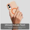 Coque arrière Phonesta HardFrost avec MagSafe pour Samsung Galaxy S25 Edge - Orange mat 5