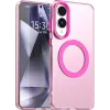 Coque arrière Phonesta HardFrost avec MagSafe pour Samsung Galaxy S25 Edge - Rose mat 0